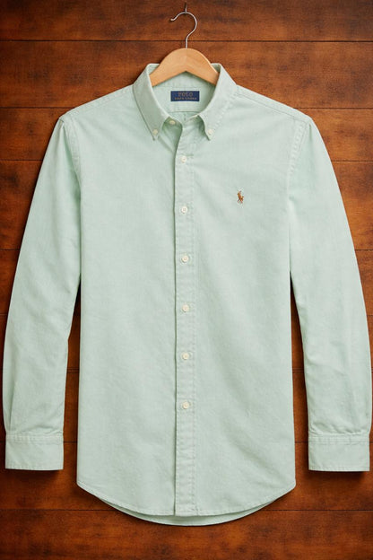 ABD Poplin Aqua Green Shirt