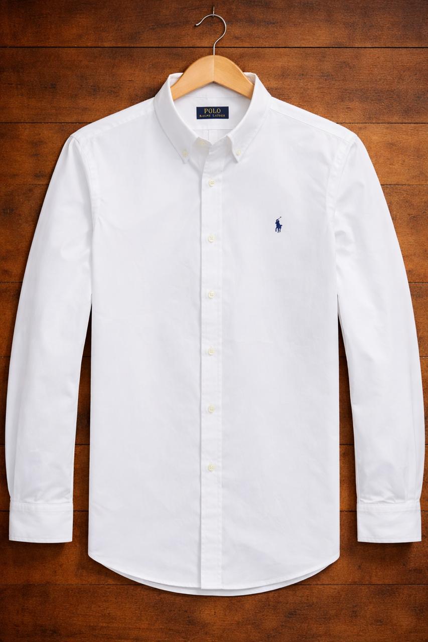 ABD Poplin White Shirt